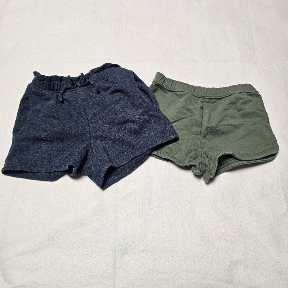 Lot of 2 Child Of Mine & Garanimals Toddler Shorts Set 5T